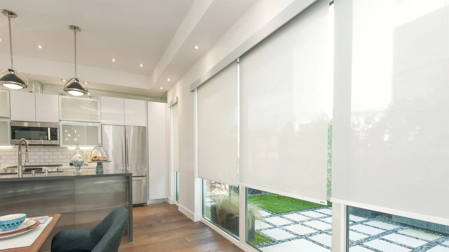 Are Roller Shades the Ideal Solution for Sliding Glass Doors? Window Expressions